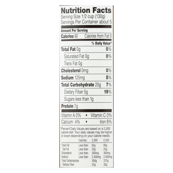 Westbrae Foods Organic Black Beans - Case Of 12 -25 Oz.