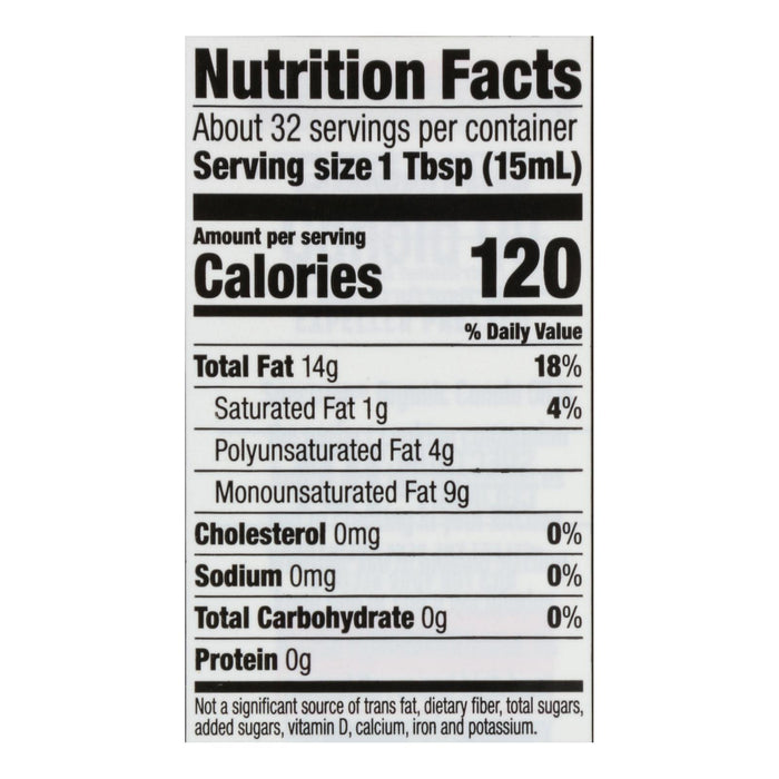 Spectrum Naturals Organic Refined Canola Oil - Case Of 12 - 16 Fl Oz