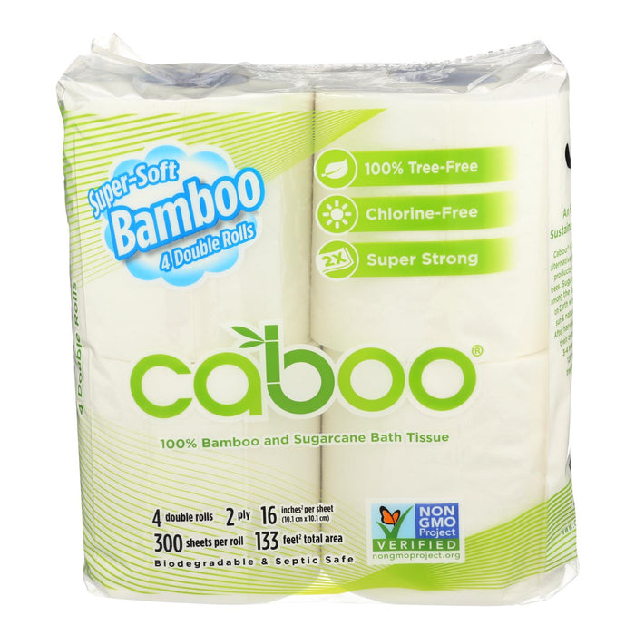 Caboo - Bathroom Tissue - Case Of 10.