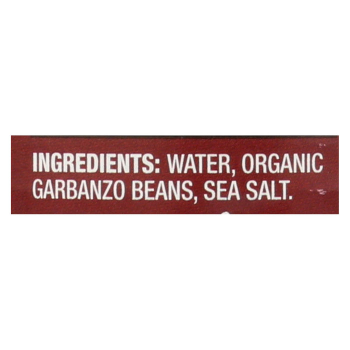Westbrae Foods Organic Garbanzo Beans -Case Of 12 - 25 Oz.