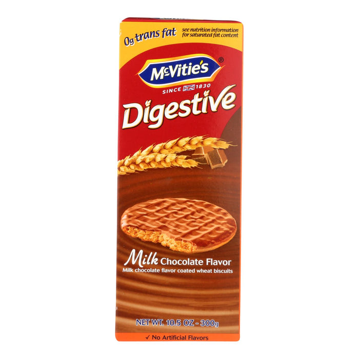 Mcvities Milk Chocolate Digestives - Case Of 12 - 10.5 Oz