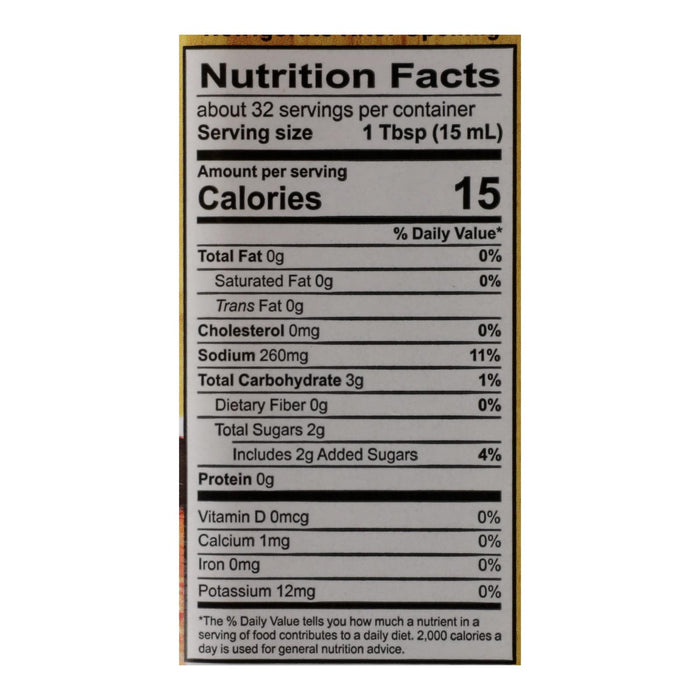 World Harbor Lemon Pepper And Garlic Seafood And Poultry Sauce And Marinade -Case Of 6 - 16 Fl Oz.