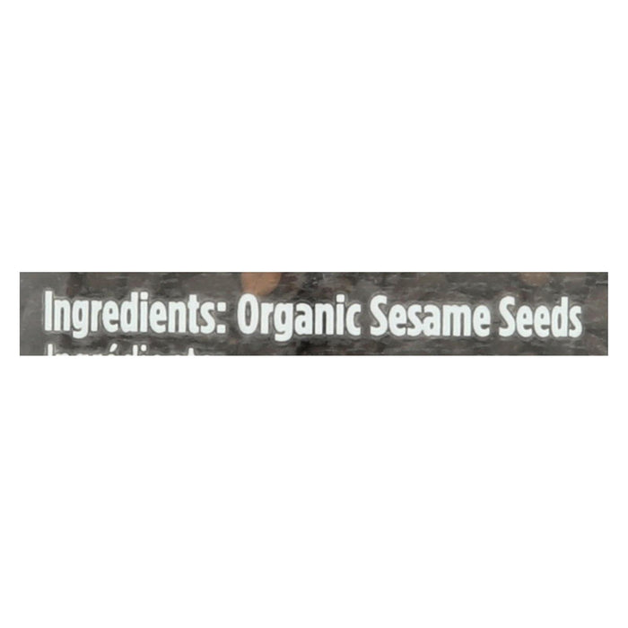 Spicely Organics - Organic Sesame - Black - Case Of 3 - 2 Oz