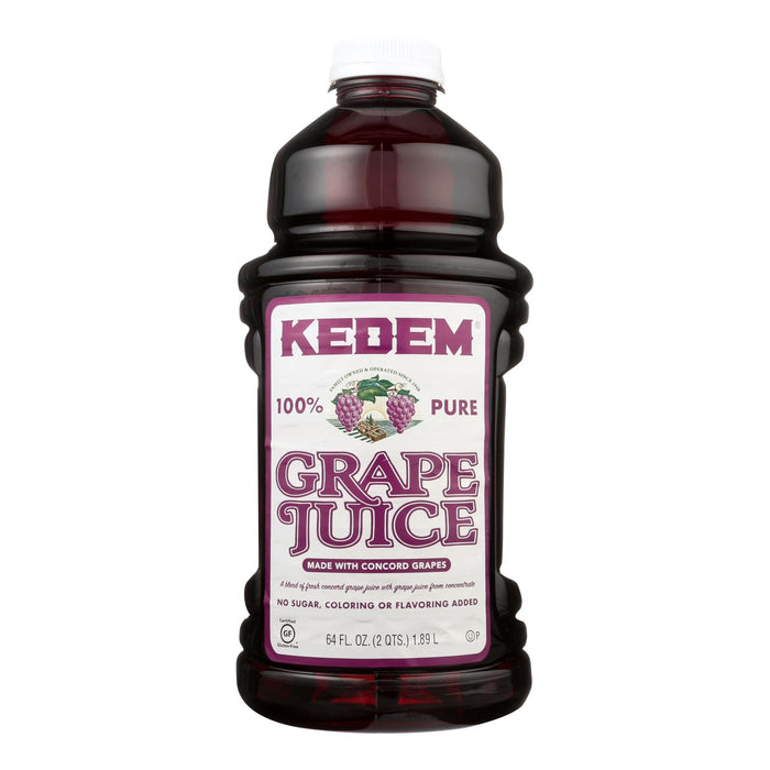 Kedem Grape Juice - Case Of 8 - 64 Fl Oz