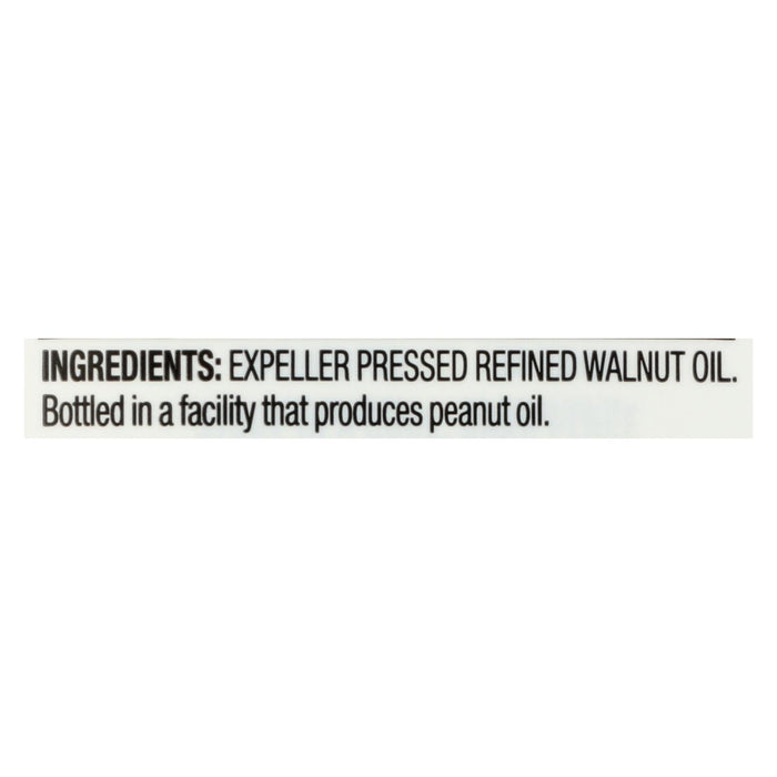 Spectrum Naturals Refined Walnut Oil -Case Of 12 - 16 Fl Oz.