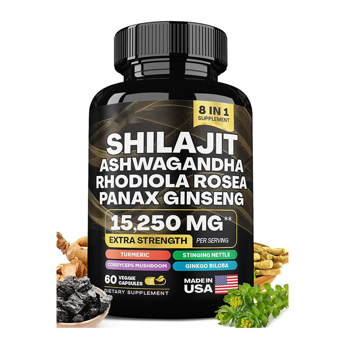 Shilajit Pure Himalayan 9000MG, Energy