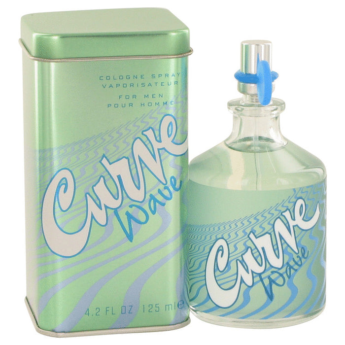 Curve Wave by Liz Claiborne Cologne Spray 4.2 oz for Men.