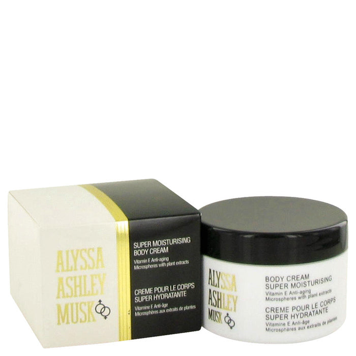 Alyssa Ashley Musk by Houbigant Body Cream 8.5 oz for Women.