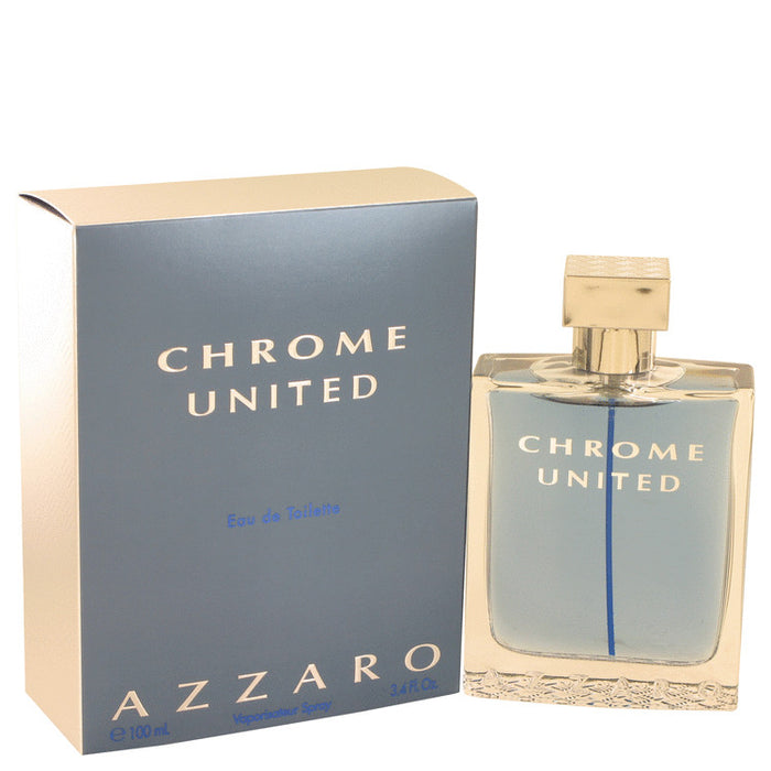 Chrome United by Azzaro Eau De Toilette Spray for Men