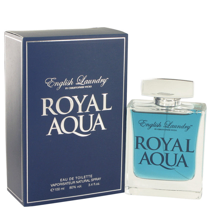 Royal Aqua by English Laundry Eau De Toilette Spray 3.4 oz for Men.