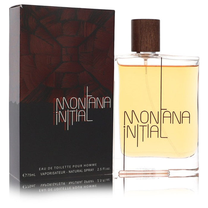 Montana Initial by Montana Eau De Toilette Spray 2.5 oz for Men.