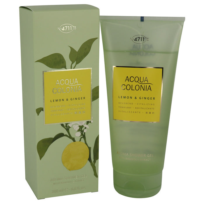 4711 ACQUA COLONIA Lemon & Ginger by 4711 Shower Gel 6.8 oz for Women.