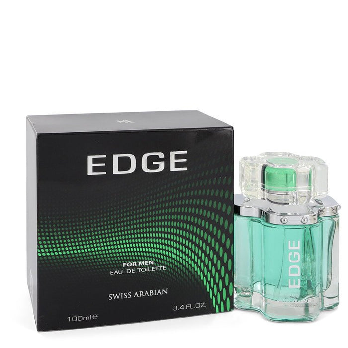 Swiss Arabian Edge by Swiss Arabian Eau De Toilette Spray 3.4 oz for Men.