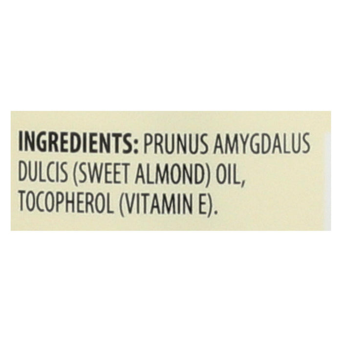 Aura Cacia - Natural Skin Care Oil Sweet Almond - 16 Fl Oz.