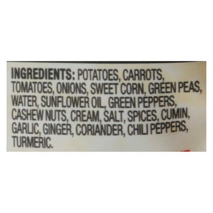 Tasty Bite Entree - Indian Cuisine - Vegetable Tikka Masala - 10 Oz - Case Of 6.