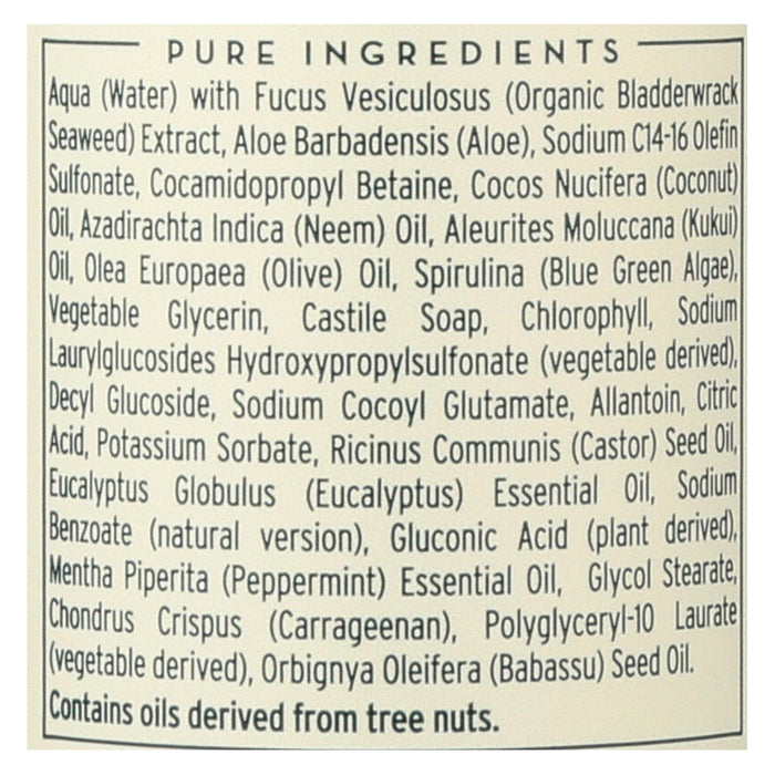 The Seaweed Bath Co Body Wash - Eucalyptus & Peppermint - 12 Fl Oz.