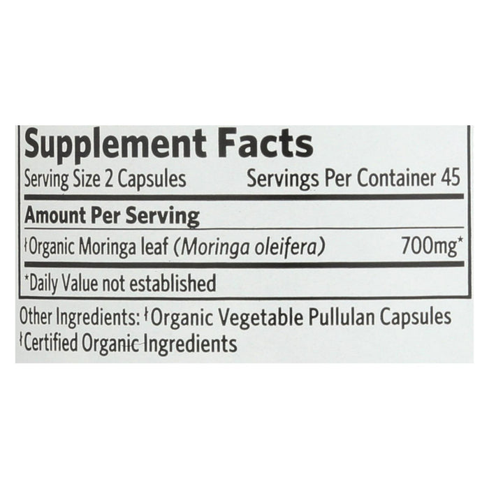Organic India Moringa - 90 Vcap.