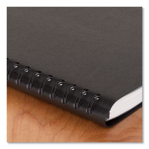 24-hour Daily Appointment Book, 11 X 8.5, Black Cover, 12-month (jan To Dec): 2025.