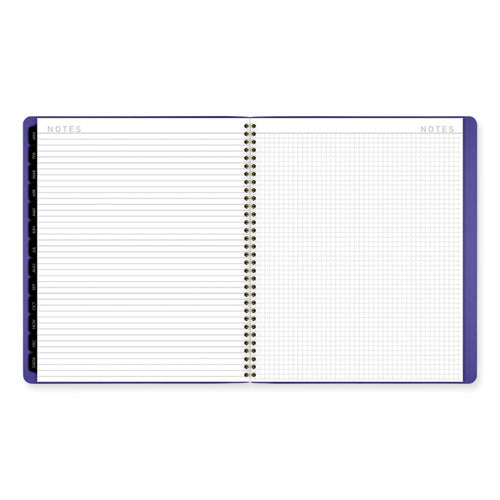 Contemporary Monthly Planner, 11.38 X 9.63, Purple Cover, 12-month (jan To Dec): 2025.