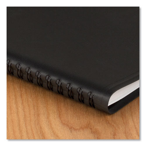 Weekly Appointment Book, 11 X 8.25, Black Cover, 13-month: Jan 2025 To Jan 2026.