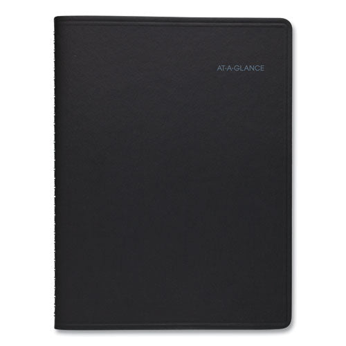 Quicknotes Weekly/monthly Planner, 10 X 8, Black Cover, 12-month (july To June): 2024 To 2025.