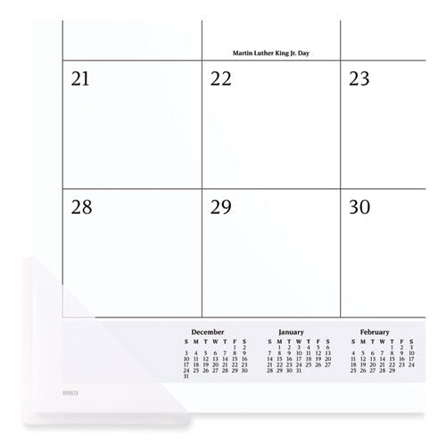 Seascape Panoramic Desk Pad, Seascape Panoramic Photography, 22 X 17, White Sheets, Clear Corners, 12-month (jan-dec): 2025.