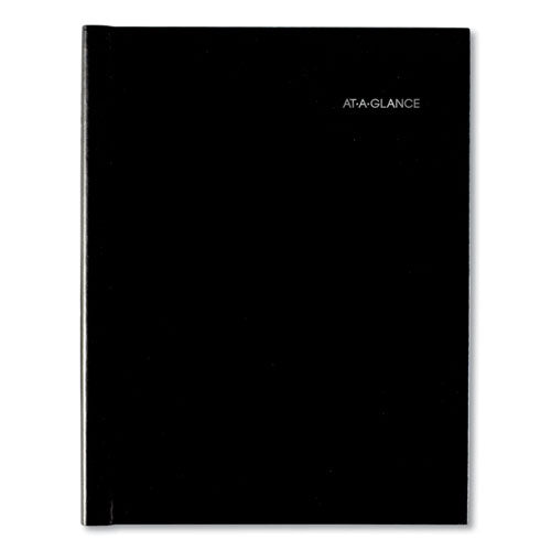 Dayminder Hardcover Weekly Vertical-column Format Appointment Book, 11 X 8, Black Cover, 12-month (jan To Dec): 2025.