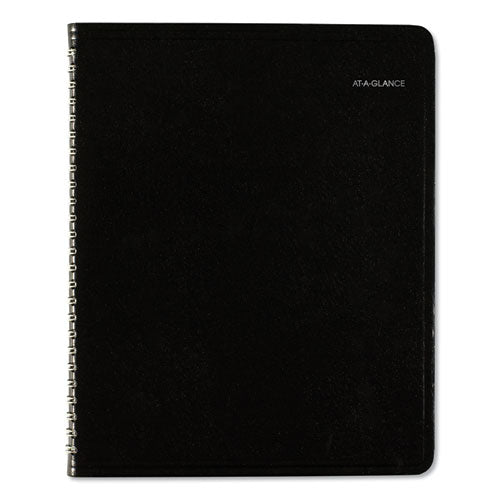 Dayminder Weekly Planner, Vertical-column Format, 8.75 X 7, Black Cover,12-month (jan To Dec): 2025