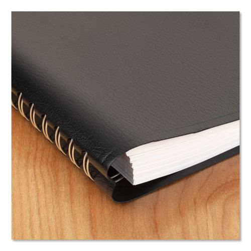 Dayminder Daily Appointment Book, 8 X 5, Black Cover, 12-month (jan To Dec): 2025.