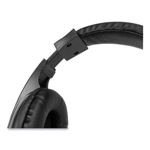 Xtream H5 Binaural Over The Head Multimedia Headset With Mic, Black.