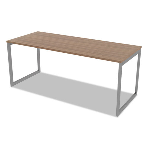 Alera Open Office Desk Series Adjustable O-leg Desk Base, 47.25 To 70.78w X 29.5d X 28.5h, Silver.