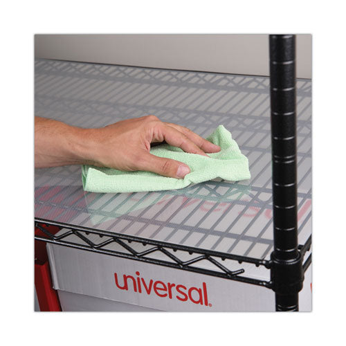 Shelf Liners For Wire Shelving, Clear Plastic, 36w X 24d, 4/pack.