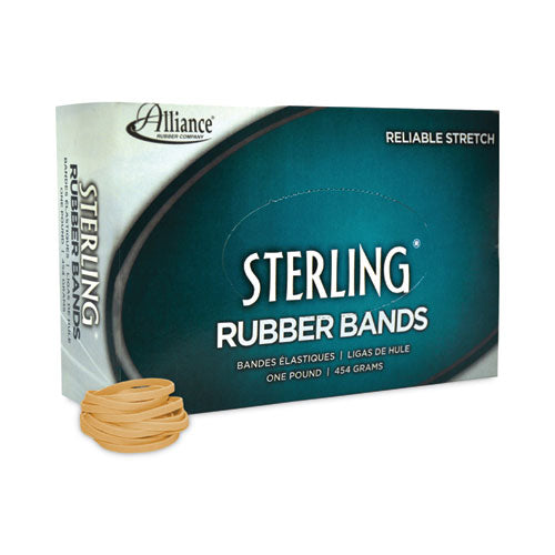 Sterling Rubber Bands, Size 30, 0.03" Gauge, Crepe, 1 Lb Box, 1,500/box.