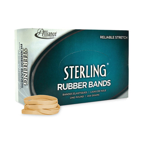 Sterling Rubber Bands, Size 64, 0.03" Gauge, Crepe, 1 Lb Box, 425/box.