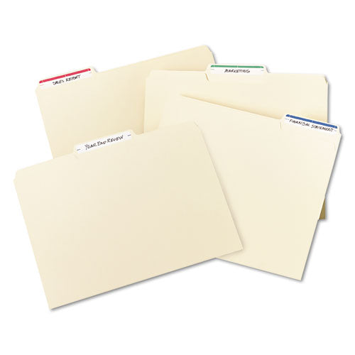 Printable 4" X 6" - Permanent File Folder Labels, 0.69 X 3.44, White, 7/sheet, 36 Sheets/pack, (5200).