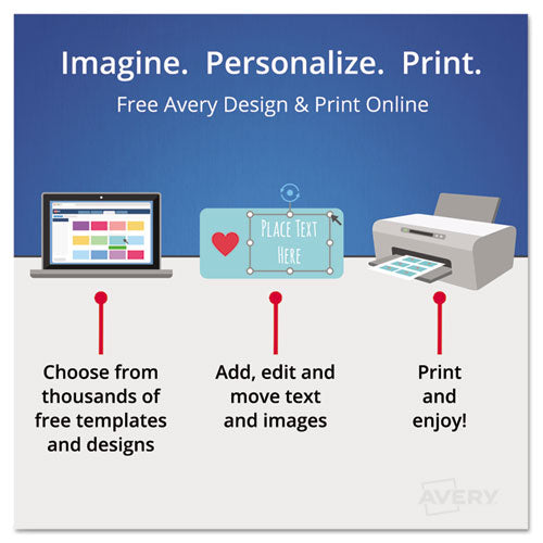 Print And Apply Index Maker Clear Label Dividers, Copiers, 5-tab, 11 X 8.5, White, 5 Sets.