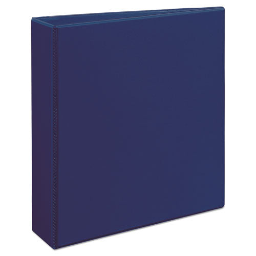 Durable View Binder With Durahinge And Slant Rings, 3 Rings, 2" Capacity, 11 X 8.5, Blue.