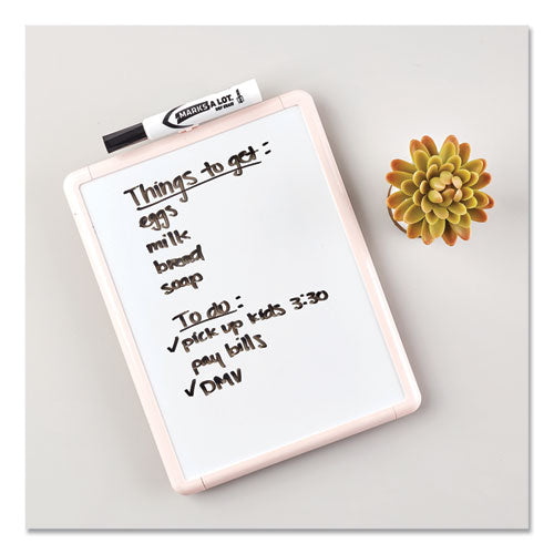 Marks A Lot Desk-style Dry Erase Marker, Broad Chisel Tip, Black, Dozen (24408).