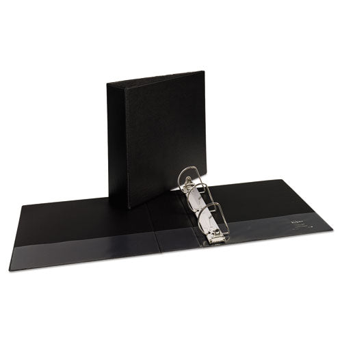 Durable Non-view Binder With Durahinge And Slant Rings, 3 Rings, 3" Capacity, 11 X 8.5, Black.