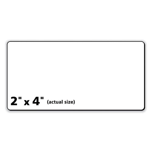 Labels, Laser Printers, 2 X 4, White, 10/sheet, 250 Sheets/box.