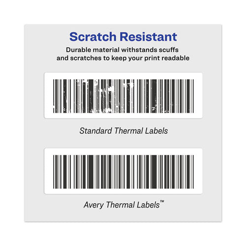 Multipurpose Thermal Labels, 1.13 X 3.5, White, 130/roll, 2 Rolls/pack.