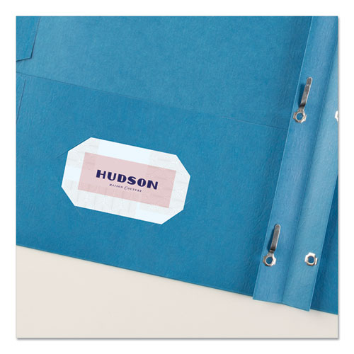 Two-pocket Folder, Prong Fastener, 0.5" Capacity, 11 X 8.5, Light Blue, 25/box.