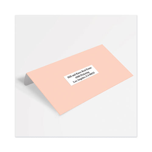 Copier Mailing Labels, Copiers, 1 X 2.81, White, 33/sheet, 100 Sheets/box.