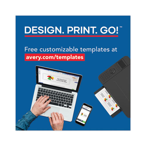 Copier Mailing Labels, Copiers, 8.5 X 11, White, 100/box.