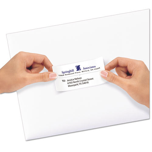 Repositionable Address Labels W/sure Feed, Inkjet/laser, 2 X 4, White, 250/box.