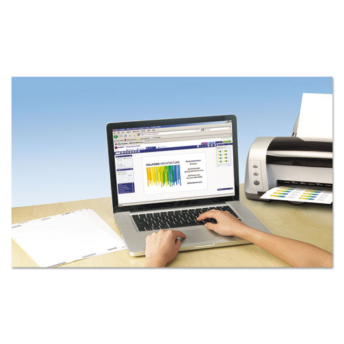 Clean Edge Business Cards, Laser, 2 X 3.5, White, 400 Cards, 10 Cards/sheet, 40 Sheets/box.