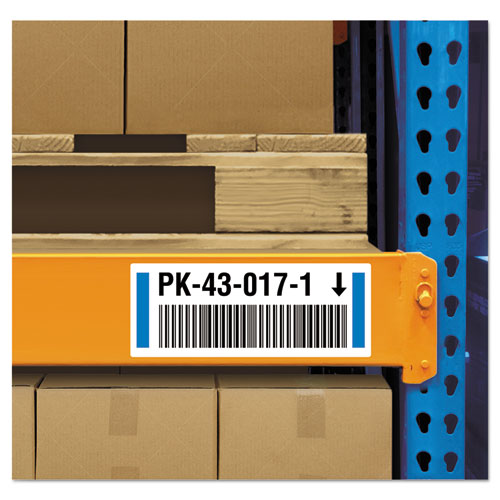 Durable Permanent Id Labels With Trueblock Technology, Laser Printers, 3.25 X 8.38, White, .3/sheet, 50 Sheets/pack