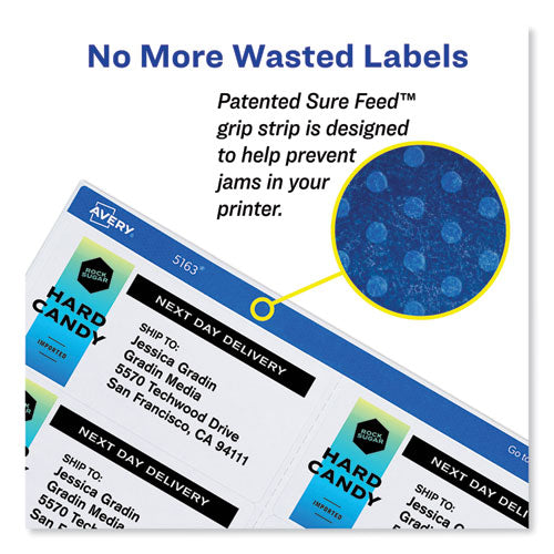 Removable Multi-use Labels, Inkjet/laser Printers, 1" Dia, White, 63/sheet, 15 Sheets/pack.