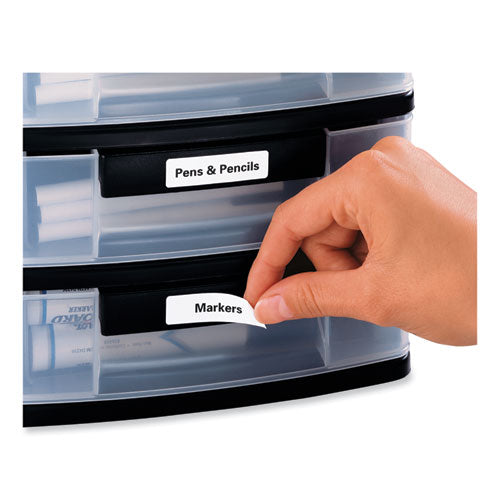 Removable Multi-use Labels, Inkjet/laser Printers, 0.5 X 1.75, White, 80/sheet, 25 Sheets/pack.