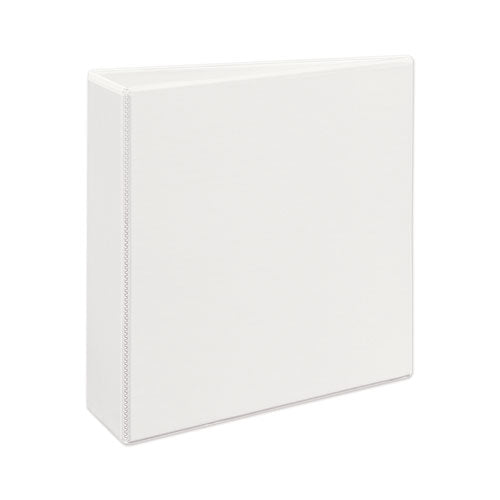 Heavy-duty View Binder With Durahinge And Locking One Touch Ezd Rings, 3 Rings, 3" Capacity, 11 X 8.5, White.